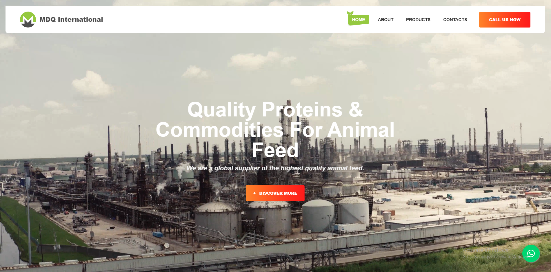 React-Based Website for MDQ International