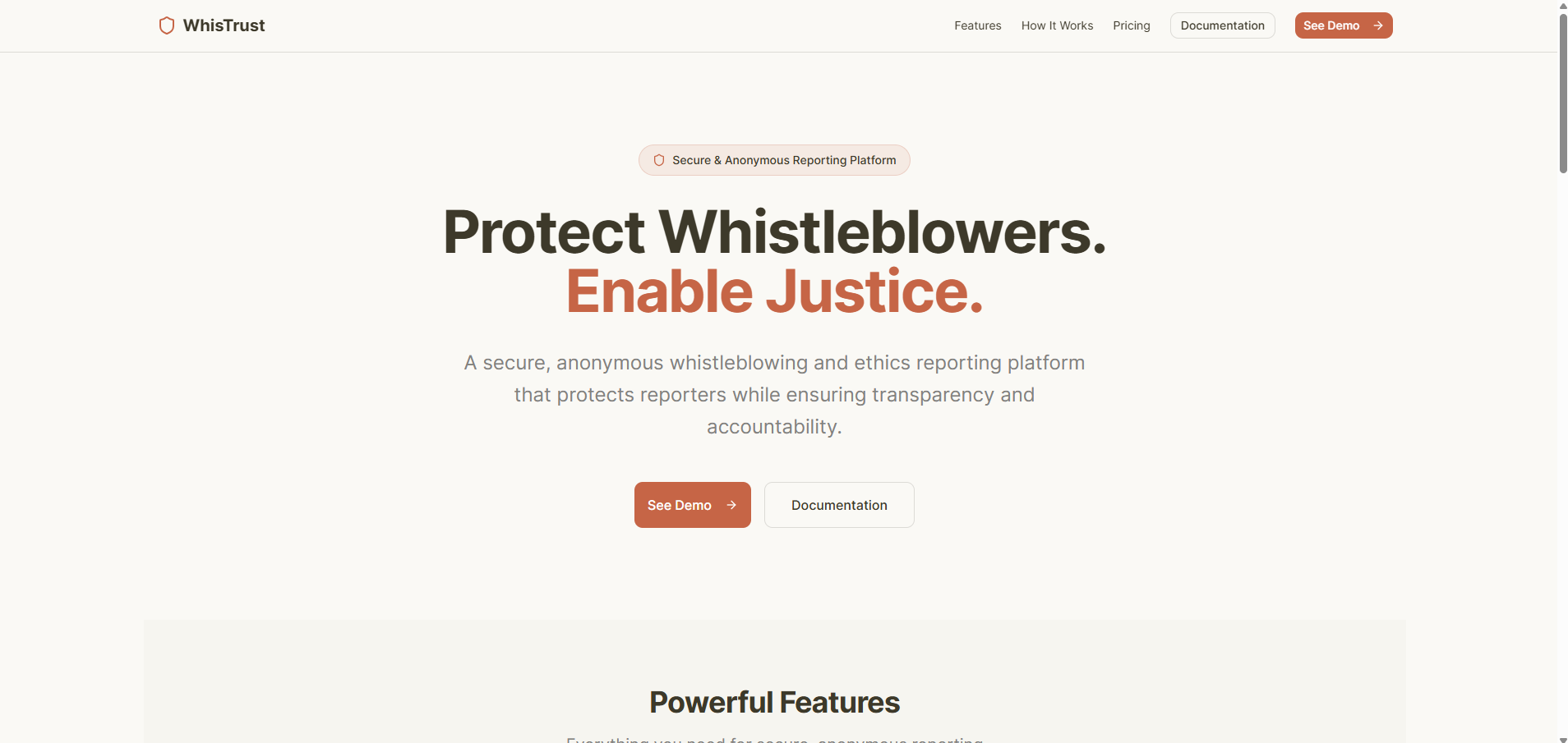 WhisTrust – Anonymous Whistleblowing & Ethics Reporting
